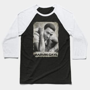 Marvin Gaye - Vintage in Frame Baseball T-Shirt